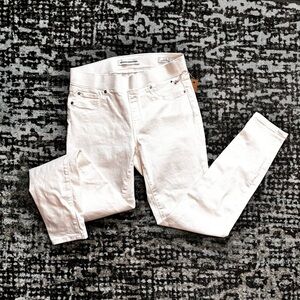 Women's White Spring Time Jeans 8 Long Stretchy